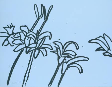 Alex Katz - White Lilies Portfolio