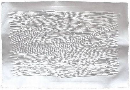 Günther Uecker "Landschaft 2011"
