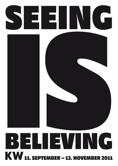 Seeing is believing