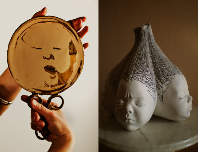 Jiang Bian-Harbort / Meisterschülerausstellung - Mama, wo bist du?