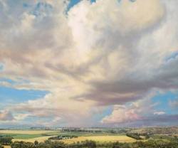 Landschaft in Bewegung. Malerei und Grafik von Heike Negenborn