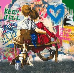 Mr. Brainwash ❤️ Work Well Together 2026 - Banksy Thrower
