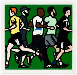 Julian Opie - Running Men