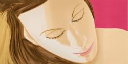 Alex Katz Red Dancer Präsentation der neuen Grafikedition