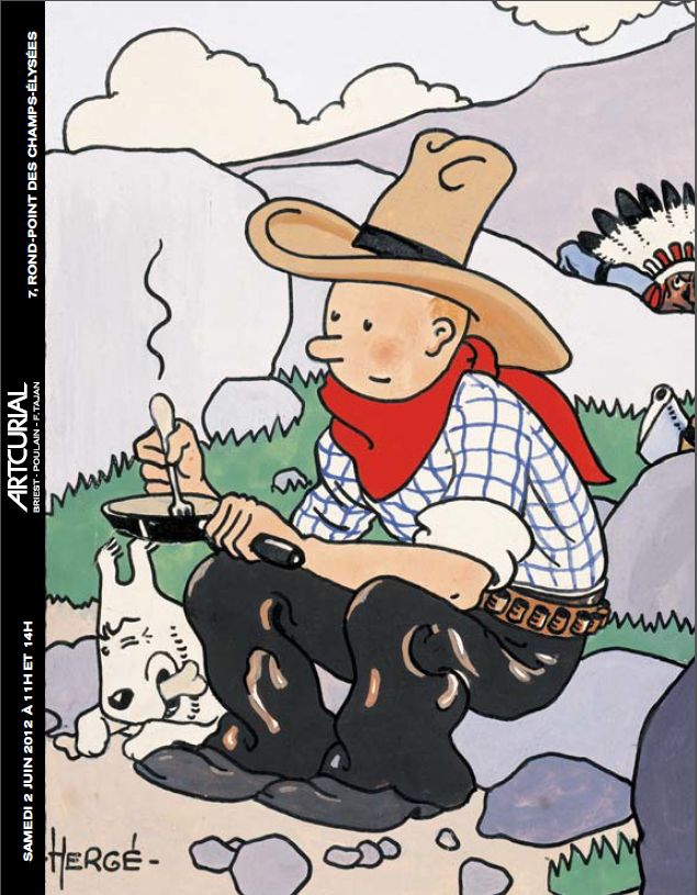 Tim und Struppi Comic für Rekordpreis von 1,3 Millionen Euro versteigert