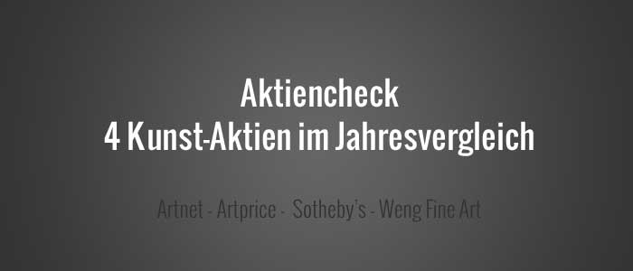 Kunst-Aktien - die stärksten und schwächsten Aktien des Jahres 2014