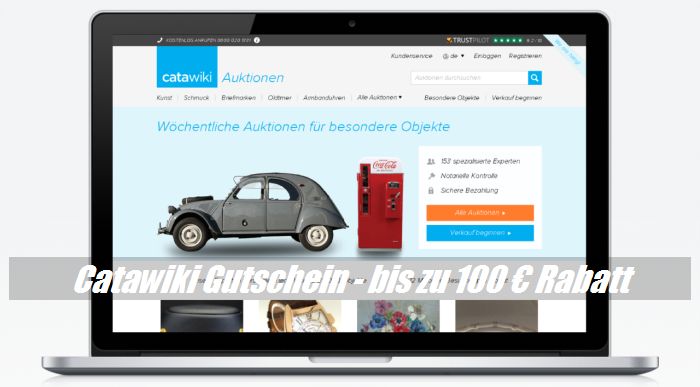 Catawiki Gutschein - bis zu 1000 ü Rabatt beim Auktionshaus