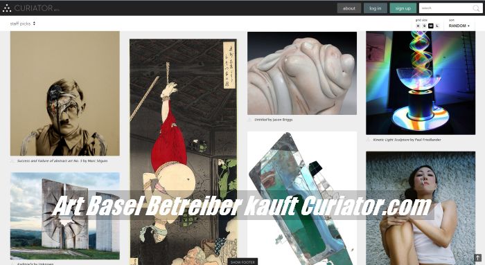 Art Basel Betreiber MCH-Group übernimmt Curiator.com Plattform
