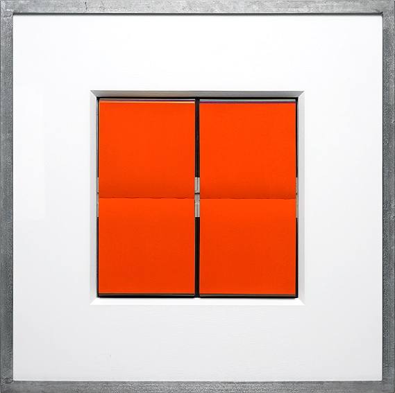 Jeu de carré (orange)